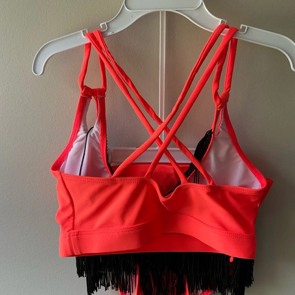 Kandi Kouture Tango Neon Orange Set
